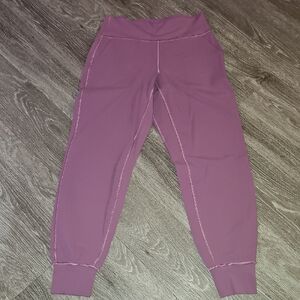 Lululemon Align Joggers Sz 8. Purple Color, With Pockets. Mint Condition!!